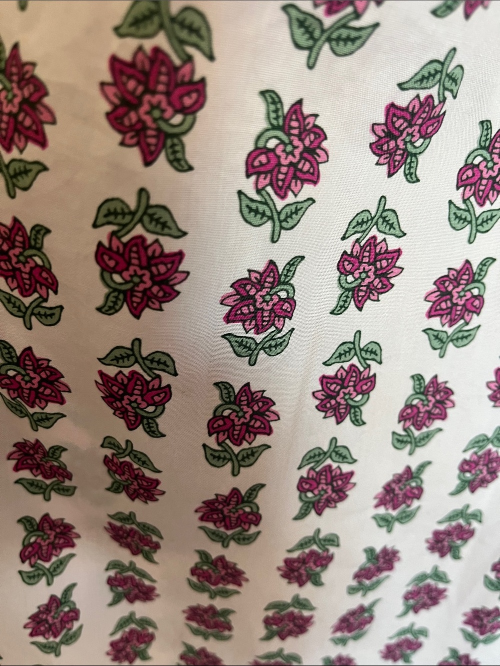 J. Crew Pink Floral Cotton Blend Midi Dress NWT Size 14 - Picture 9 of 11